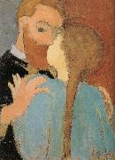 Edouard Vuillard Kiss oil